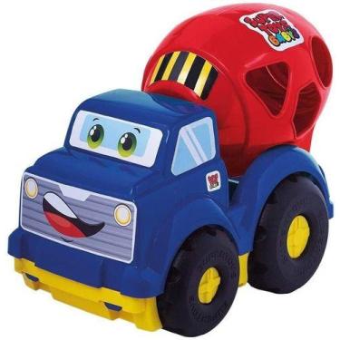 Imagem de Caminhão Betoneira Didática - Super Toys Baby 389