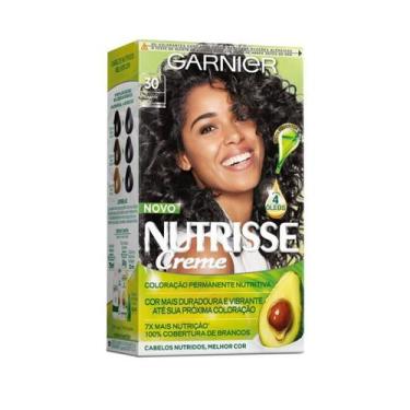 Imagem de Tintura Nutrisse Creme Grafite Castanho Escuro 30
