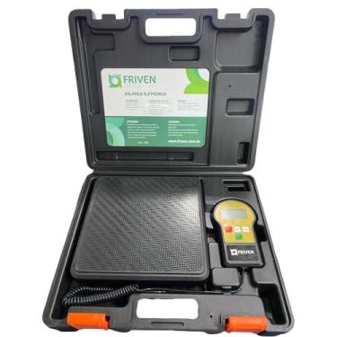 Imagem de Balança eletrônica p/ Gás Refrigerante 100kg Fr CS100 - Friven