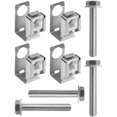 Imagem de Parafusos de flange do coletor de escape porcas em U para Dodge Dakota 2004-2010 Ram 1500 2500 3500 2011-2024 Wrangler 2007-2012, kit de hardware de flange do coletor de escape substitui 03442