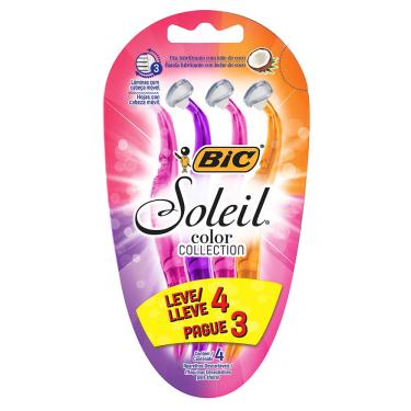 Imagem de Aparelho De Depilar Bic Soleil Color Collection Leve 4 pague 3