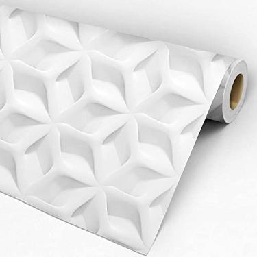 Imagem de Papel de Parede Adesivo Autocolante Decoração Elegante Com Efeito 3D Decore Ambientes 15 Metros