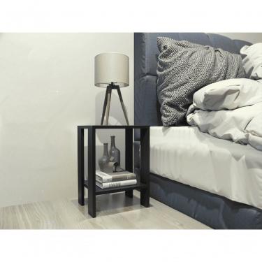 Imagem de Mesa De Cabeceira Mesa De Apoio Mesa Auxiliar Mesa Lateral Preto