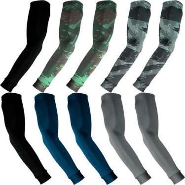 Imagem de Kit 5 pares de manguitos com proteção UV50+ - EX311, 1, P, 1, Cc, 1, V