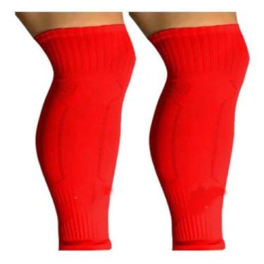 Imagem de Meias Esportivas Anti Derrapante Infanto Juvenil 34 ao 37 + Canelito C