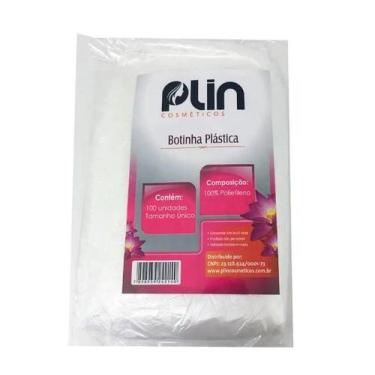 Imagem de Botinha plastica descartavel com 100 un plin cosmeticos