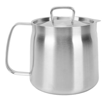 Imagem de Conjunto de panela com filtro de óleo, sólido, tanque multifuncional com filtro de óleo para restaurantes (1,5 L)