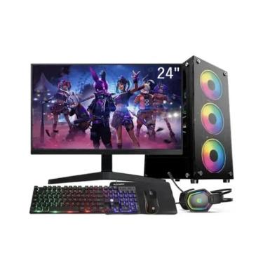 Imagem de PC Completo Clique PC i7 16GB, SSD 512GB, RX 580 8GB, Kit gamer, Monit