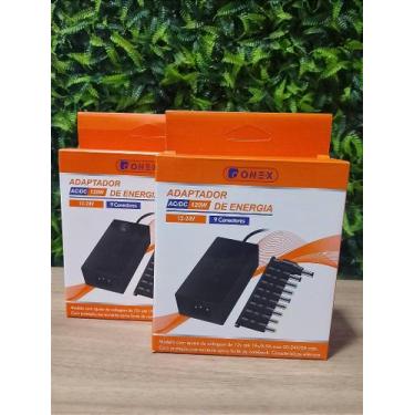 Imagem de Fonte universal para notebook com 9 plug 120w 12-24v onex ft-ty5910-9