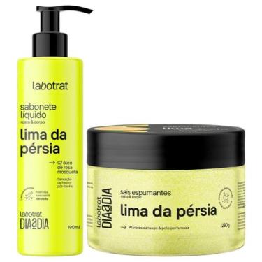 Imagem de Kit Sabonete Liquido + Sais Corpo E Rosto Labotrat Dia A Dia Cheiro De