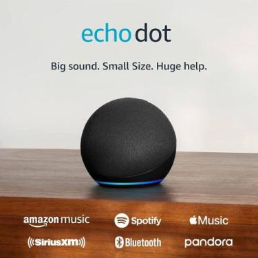 Imagem de Alexa Echo Dot 5th Gen Amazon, preto
