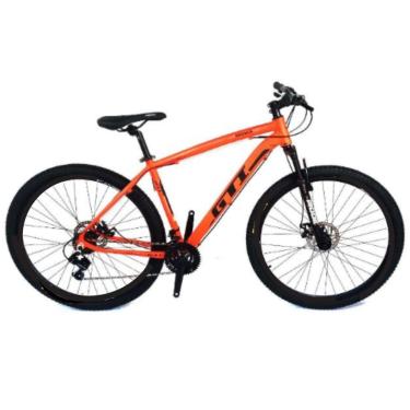Imagem de Bicicleta Aro 29 Mtb Gti Roma 24V Index  Alumínio Freio a Disco Suspensão Dianteira 80mm-Unissex