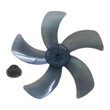 Imagem de BLWOTMOR Ventilador de Substituição de Folhas de Ventilador de Pé de Alto Desempenho para Escritório Doméstico, Fácil de Instalar, Encaixe de Resfriamento Apri, Cinza, Tamanho real
