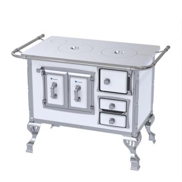 Imagem de Fogao a Lenha Venax n 1 Sec XVIII Chapa de Aluminio Branco SE