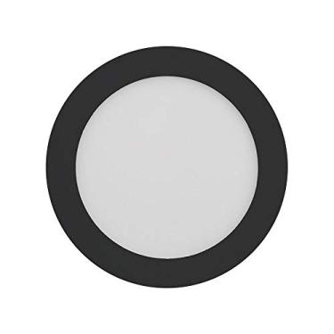 Imagem de LUMINARIA REDONDA DE EMBUTIR 20W 1350LM 6500K 85-240V JET BLACK