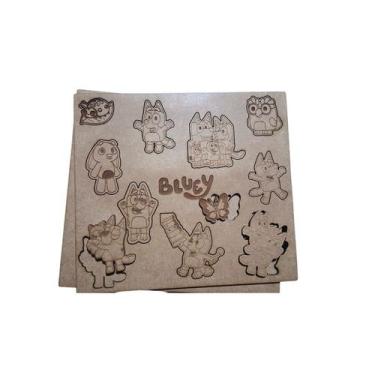 Imagem de kit jogos infantis personalizado personagens- MDF - NoBrand