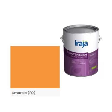 Imagem de Tinta Para Madeira Ferro Metal Esmalte Base Agua 900ml Iraja Premium, 