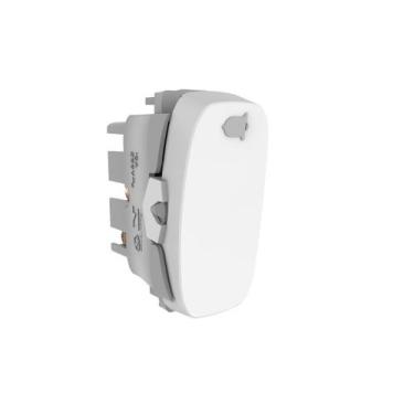 Imagem de Módulo Pulsador Campainha Branco Gracia 85312 Alumbra