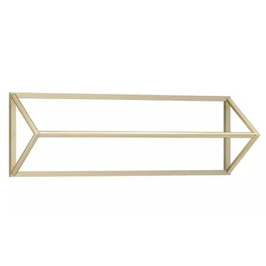 Imagem de OUFEIJIA Prateleiras DIY triangulares montadas na parede toalheiros de banheiro para pendurar prateleira de roupas expositoras de roupas para boutique lojas de roupas