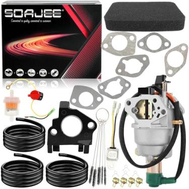 Imagem de SOAJEE Carburador para gerador DuroPower DP5000 DP5500 DP6500 DP7000 DP8000 C E EC ER ES R 5000 5500 6500 7000 8000 8500 10000 Watt DP10000 AR ERC RC SC DP5000 0EC DP5500E DP6500C DP7000C DP8000R
