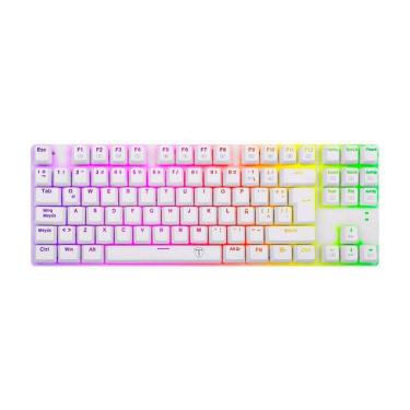 Imagem de Teclado Mecânico Gamer T-dagger Tgk- 315w Branco Espanhol