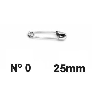 Imagem de Alfinete De Segurança Nº 0 C/ 200 Unidades 2,5cm - Sekich