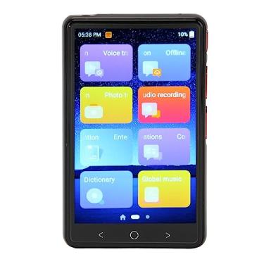 Imagem de Zhjvihx Tradutor Portátil, Tradutor Inteligente de 2 Vias 135 Idiomas Tradução de Fotos Em Tempo Real para Viagem para Aprendizado (Preto)