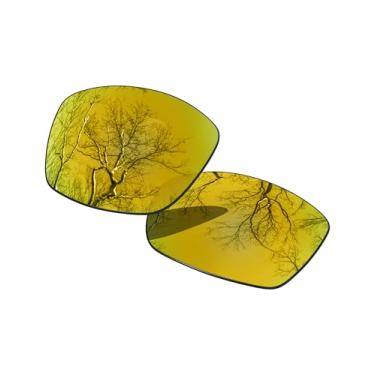 Imagem de ToughAsNails Lentes de reposição polarizadas para óculos de sol Oakley Valve New 2014 OO9236 - Mais opções, Ouro 24k, Tamanho �nico