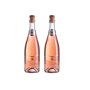 Imagem de Kit Espumante Casa Perini Aquarela Moscatel Rosé 750ml 2uni