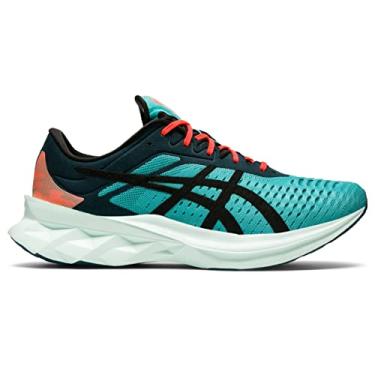 Imagem de Tênis de corrida masculino ASICS NOVABLAST SPS, Techno Cyan/Black, 13