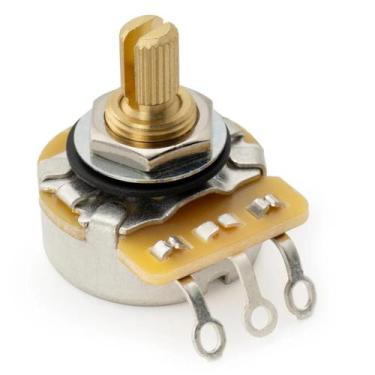 Imagem de Potenciometro CTS Latonado Para Guitarra Baixo 250k - 24 Dentes