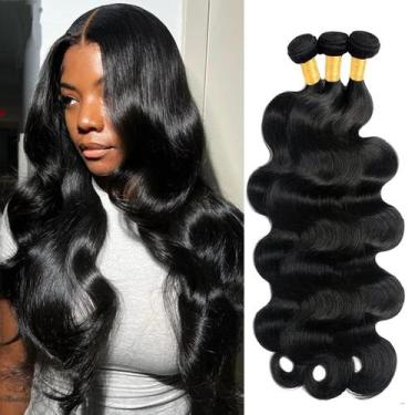 Imagem de Pacotes de cabelo SSORRTI Body Wave Brazilian Virgin 16-20cm