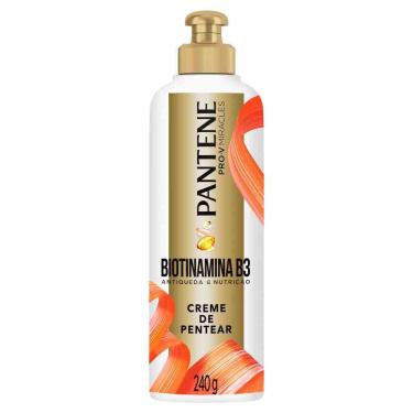 Imagem de Creme de Pentear Pantene PRO-V Miracles Antiqueda & Nutrição Biotinamina B3 240g