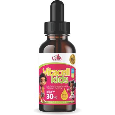 Imagem de Vitacell Kids Vitaminas do Complexo B + Vitamina A, D, E e K 30ml Celliv-Unissex