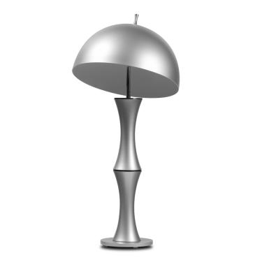 Imagem de Abajur de Mesa 7635 Prata Direcionável 1 Lâmpada Bivolt