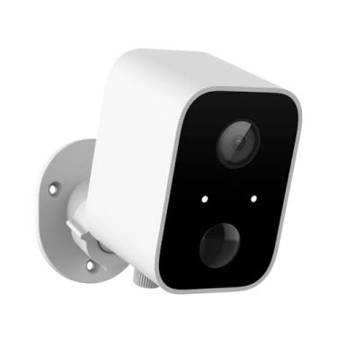 Imagem de Câmera 938 de Segurança Externa Sem Fio, WiFi 2.4G a Bateria Recarregável, Resolução 2MP, Visão Noturna 8m, Detecção de Movimento PIR, Proteção IP65, Suporte para MicroSD 128G