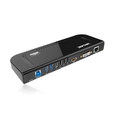 Imagem de Docking Station USB Universal para Notebooks - Expansão de Conectividade com Dual Monitores HDMI/DVI/VGA, 6 Portas USB, Ethernet e Áudio. Ideal para Mac M1/M2, Windows, ChromeOS e Ubuntu
