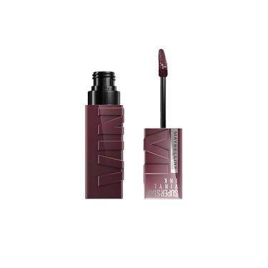 Imagem de Maybelline NY SuperStay Vinyl Ink Batom Líquido Acabamento Vinil Espelhado e Efeito Gloss, Longa Duração de 16h, Não Borra e Não Transfere, Fórmula Vegana Cor Fearless 4,2ml