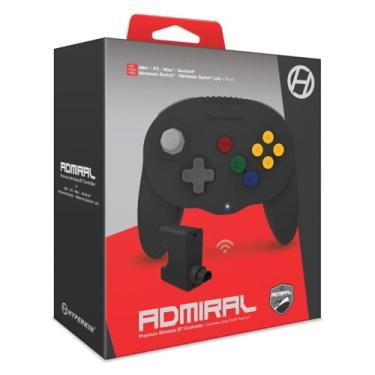 Imagem de Hyperkin "Admiral" Premium BT Controller for N64 (Space Black) - Nintendo 64