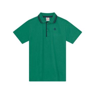 Imagem de Camiseta Polo Infantil Masculina Brandili-Masculino