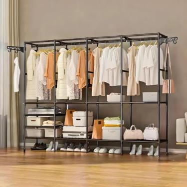 Imagem de Arara de Roupas Closet Aberto Modular Industrial | Organizador e Armário