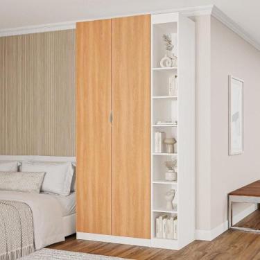 Imagem de Guarda-roupa Modulado 2 Portas 3 Peças Hera Cabecasa Madeiramadeira Br