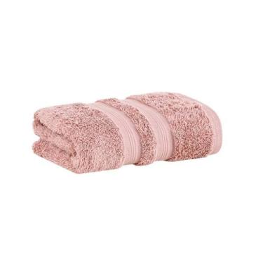 Imagem de Toalha Rosto 100% Algodão Egípcio Rosa Blush Buddemeyer