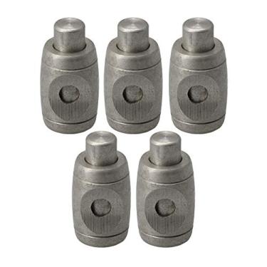 Imagem de Bstinay Válvula de trompete prata durável de metal cobre-níquel chave de água conjunto de válvula de cuspir peças pacote com 5