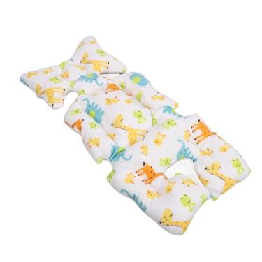 Imagem de aqxreight Almofada de Suporte para bebê Quente Macia Fácil de Limpar Almofada de Inserção de Assento Infantil para Carrinho de bebê Bicicleta Elétrica Coroa Conforto Durabilidade Proporciona No