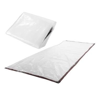 Imagem de AUNMAS Cobertura à Prova de Chuva do Jardim do Pe, Lona Clara Resistente para a Proteção da Planta da Estufa Dos Galinheiros do Pátio, Corda das Correias Dos Ilhós (Ah, hum)