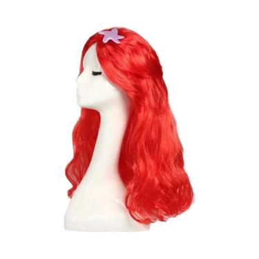 Imagem de Peruca De Cosplay De Princesa Para Meninas Rapunzel Elsa Anna Jasmine 