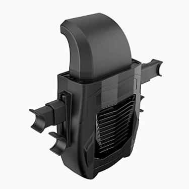 Imagem de LUGU Ventilador de resfriamento de assentos traseiros de carro Ventilador de assento de carro portátil 3 velocidades ajustável Automático Ventilador de assento recarregável USB Ventilador de ar