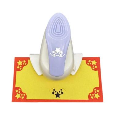 Imagem de Punção De Canto Ajustável Com Ação De Alavanca Para Artesanato Em Pape