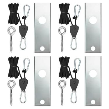 Imagem de E100W Kit de suspensão para desumidificador para toda a casa, kit de suspensão de desumidificador 5822 compatível com AprilAire E070, E080, E130, 1820, 1830, 1850, 1852, 1870, 1872, para espaços